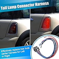 Vista 3 de X AUTOHAUX Arnés de cableado de luz trasera para Mini Cooper F55 F56 F57 63217361305