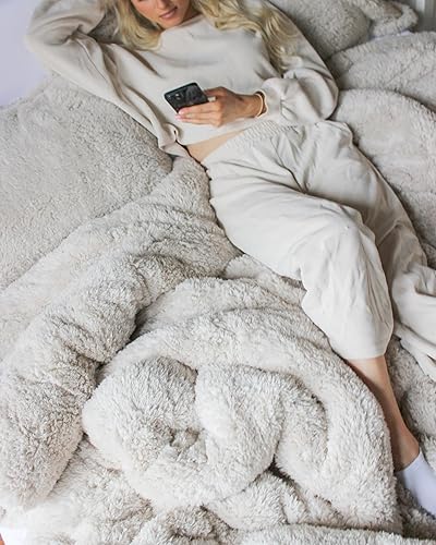 Miniatura 7 de Byourbed Coma Inducer - Edredón tamaño King extra grande, el peluche original, color arena blanca