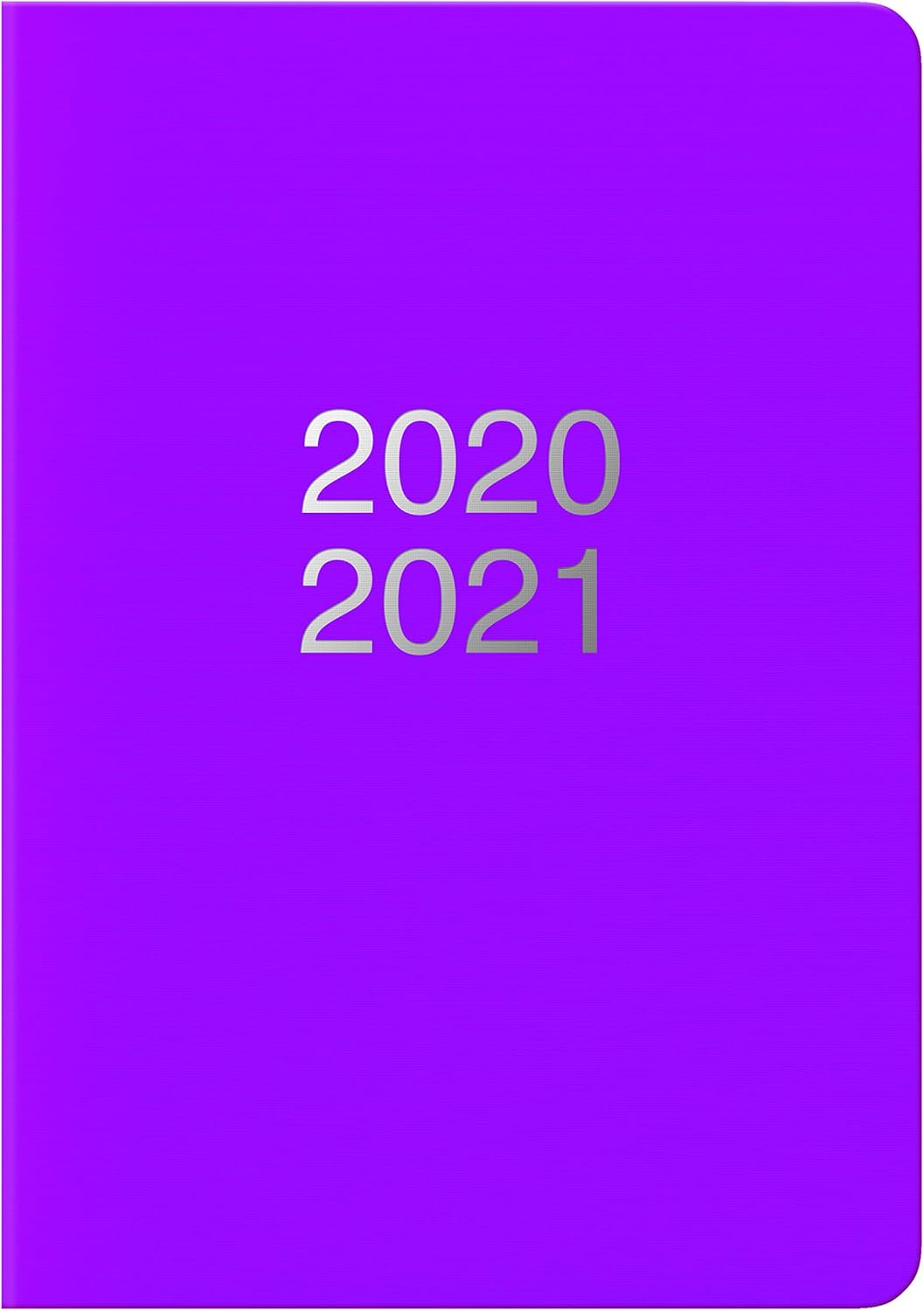 LETTS Dazzle A6 Day to a Page 20/21 Academic Diary Purple