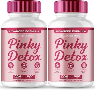Pinky Detox Keto Capsules, Official PinkyDetox Supplement Pills - Maximum Strength, Natural Keto Capsule to Sustain Active Lifestyle, Advanced Formula Pinky Detox Overall Health Reviews (2 Pack)