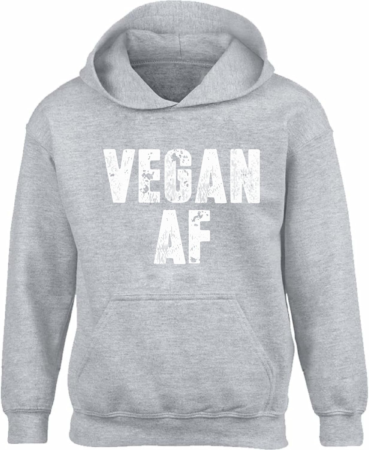 Vizor Unisex Vegan AF Hoodie Sweatshirt Support Vegans Lifestyle