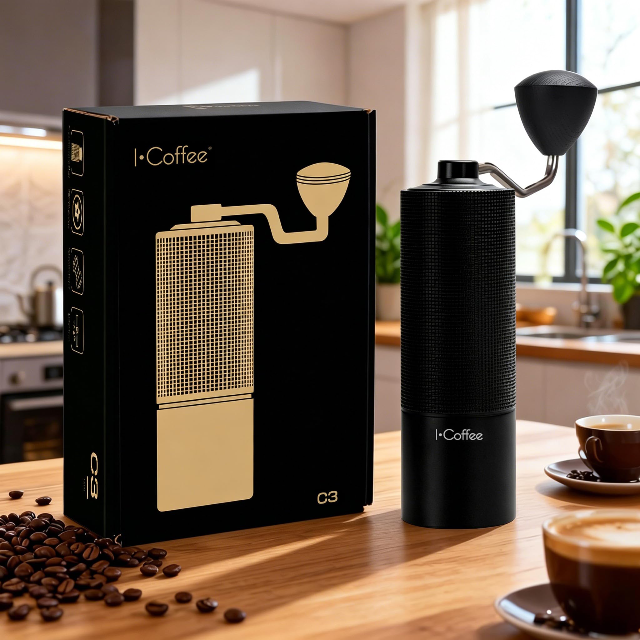 Moedor de Café Manual iCoffee C3S