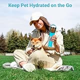 Zivacate Bouteille d'eau pour Chien, 600 ML Gourde Voyage pour Chien - 7