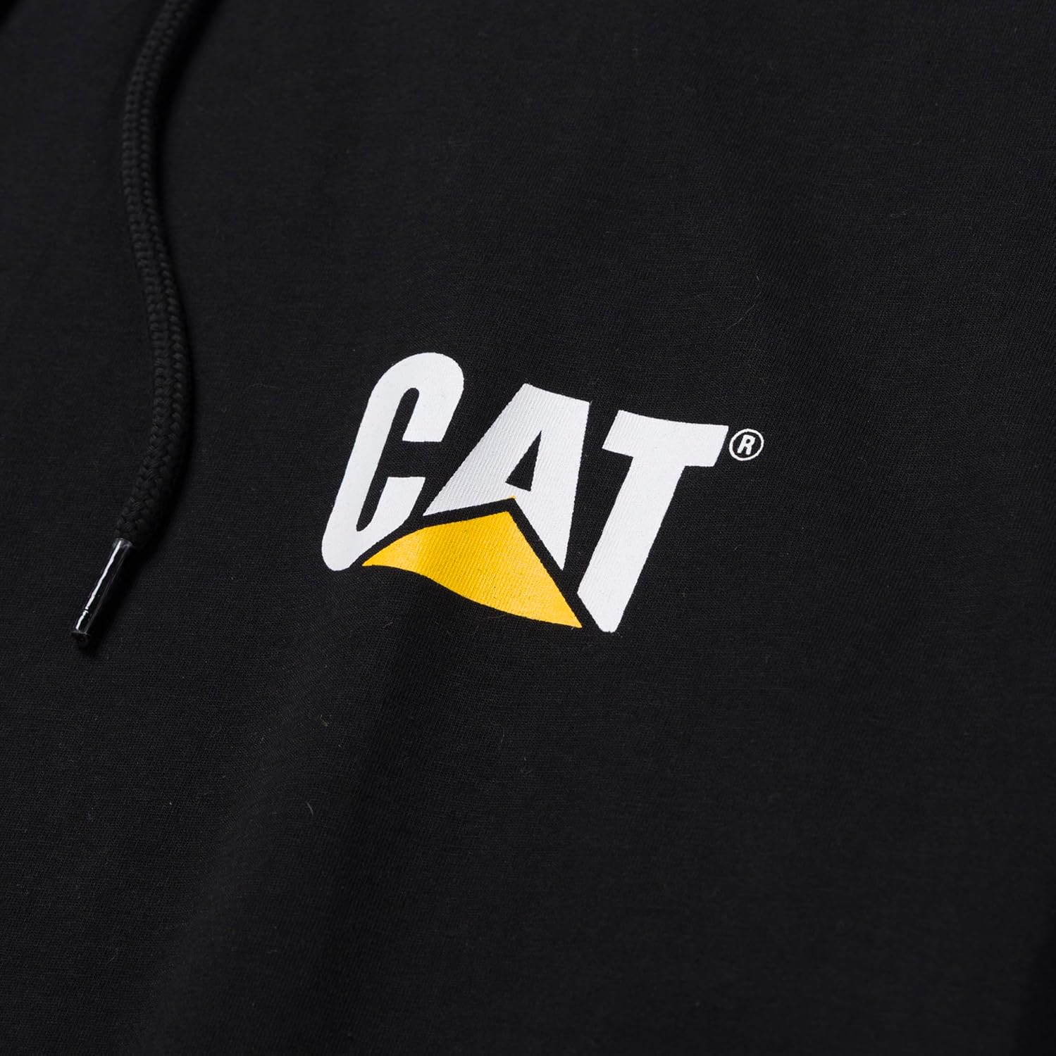 CAT mens Upf Hooded Banner Long Sleeve Shirts With Upf 50 Protection, Moisture Control and Cat Logo on Sleeve - Image 3