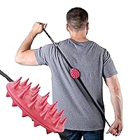 Vista 10 de Rascador de Espalda Original Cactus Scratcher - Herramienta de Rascado de Espalda de 2 Caras para Áreas de Difícil Acceso, Correa Duradera de 45