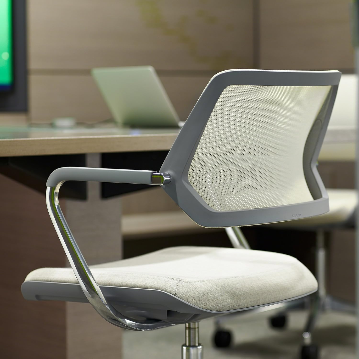 Steelcase QiVi Chair, Blue Jay Fabric