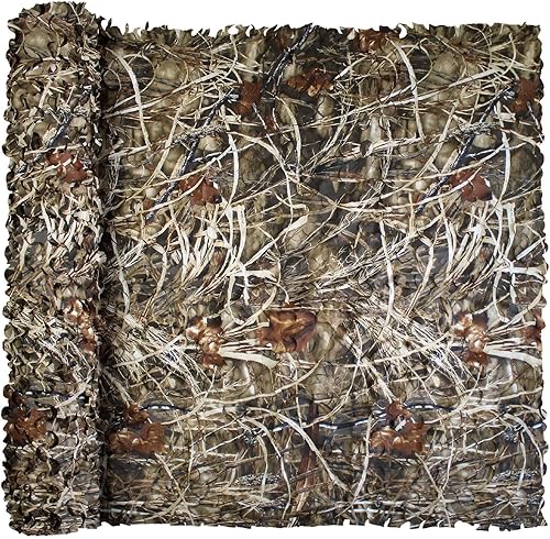 Vista 71 de GRVCN Red de camuflaje de camuflaje, rollo a granel, redes de malla para cazar, disparar a ciegas, decoraciones de fiesta temática militar