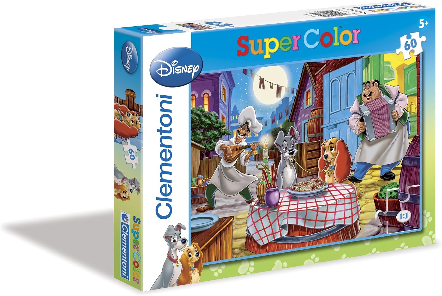 Clementoni Puzzle 26870.2 60T Lady & The Tramp: Romantic Night - Image 3