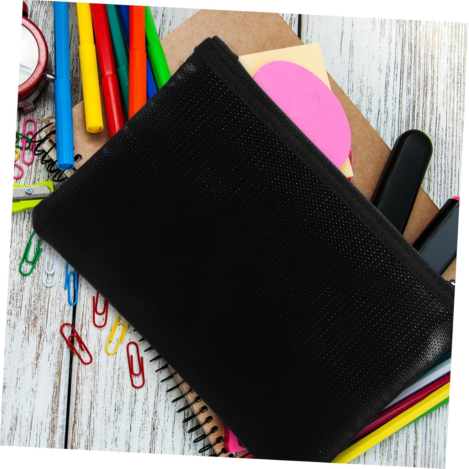 ARTIBETTER Fireproof Document Bag Important Document Holder Portable File Bag Safe Fireproof Storage Contracts Bills