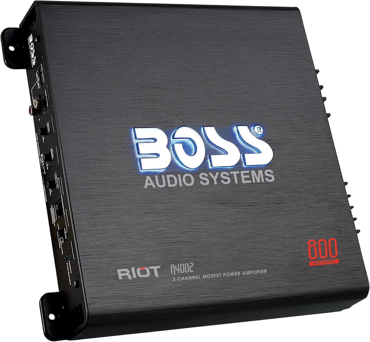 Buу 2 gеt 3 BOSS Audio Systems R4002 Riot Series Car Audio Stereo Amplifier – 800 High Output, 2 Channel, Class A/B, 2/4 Ohm, Low/High Level Inputs, High/Low Pass Crossover, Full Range, Bridgeable, Subwoofer