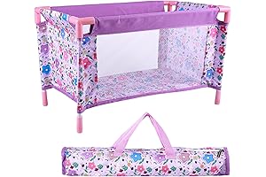 BABESIDE Baby Doll Play Pen for 17-21 Inch Dolls
