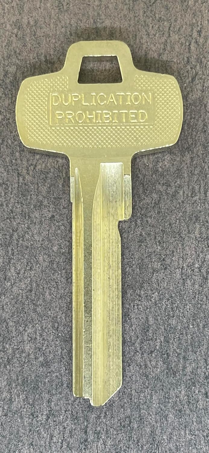 Pack of 10 Nickel Silver A1114WA 1A1WA1 Type Key Blanks for Best WA Keyway