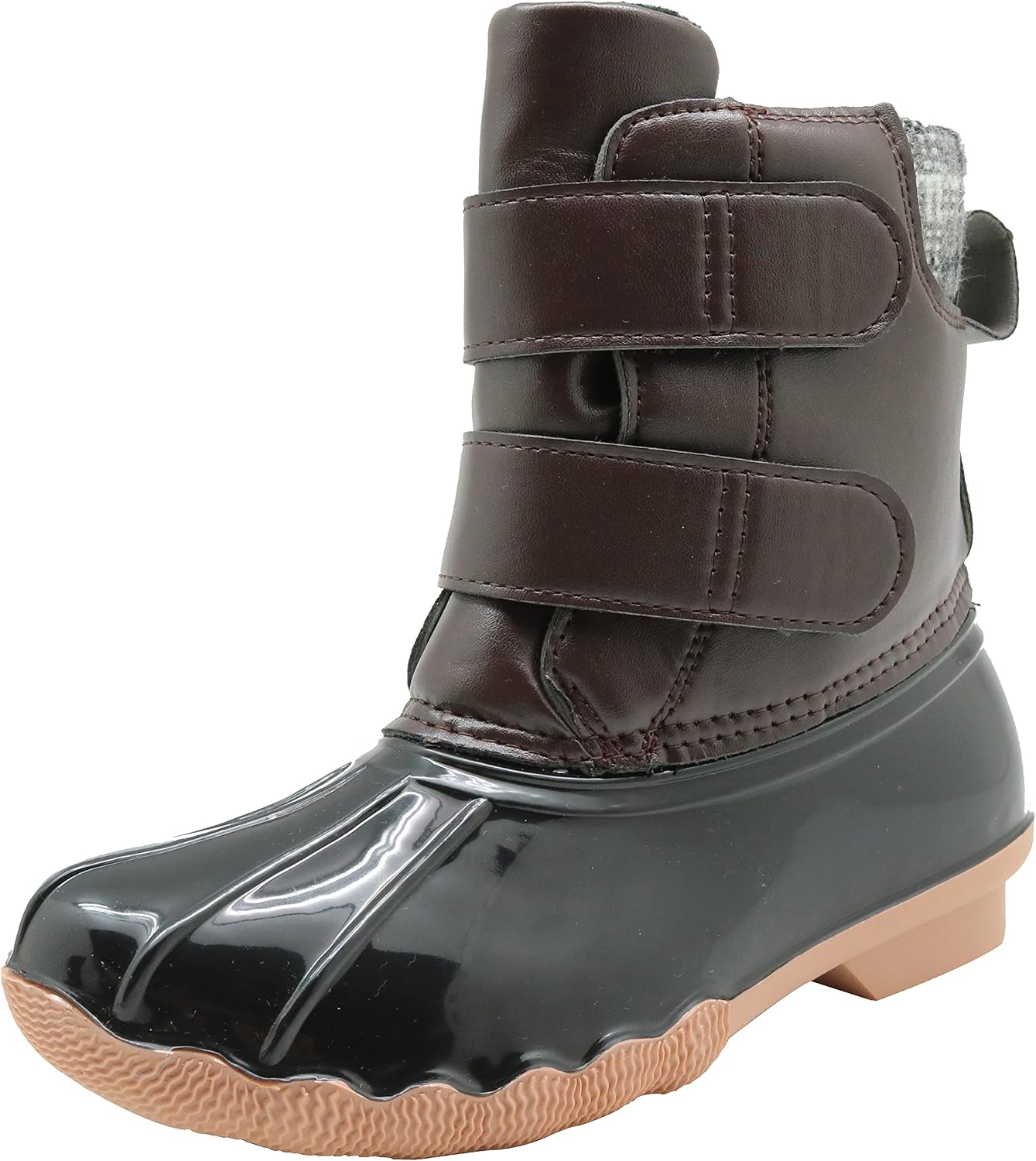 Apakowa Kids Girls Boys Duck Boots Waterproof Rain Boot (Toddler/Little Kid/Big Kid)