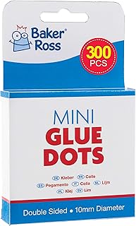 AR836 Mini Glue Dots — Kids' Crafts for Art Projects, Displays, Models...
