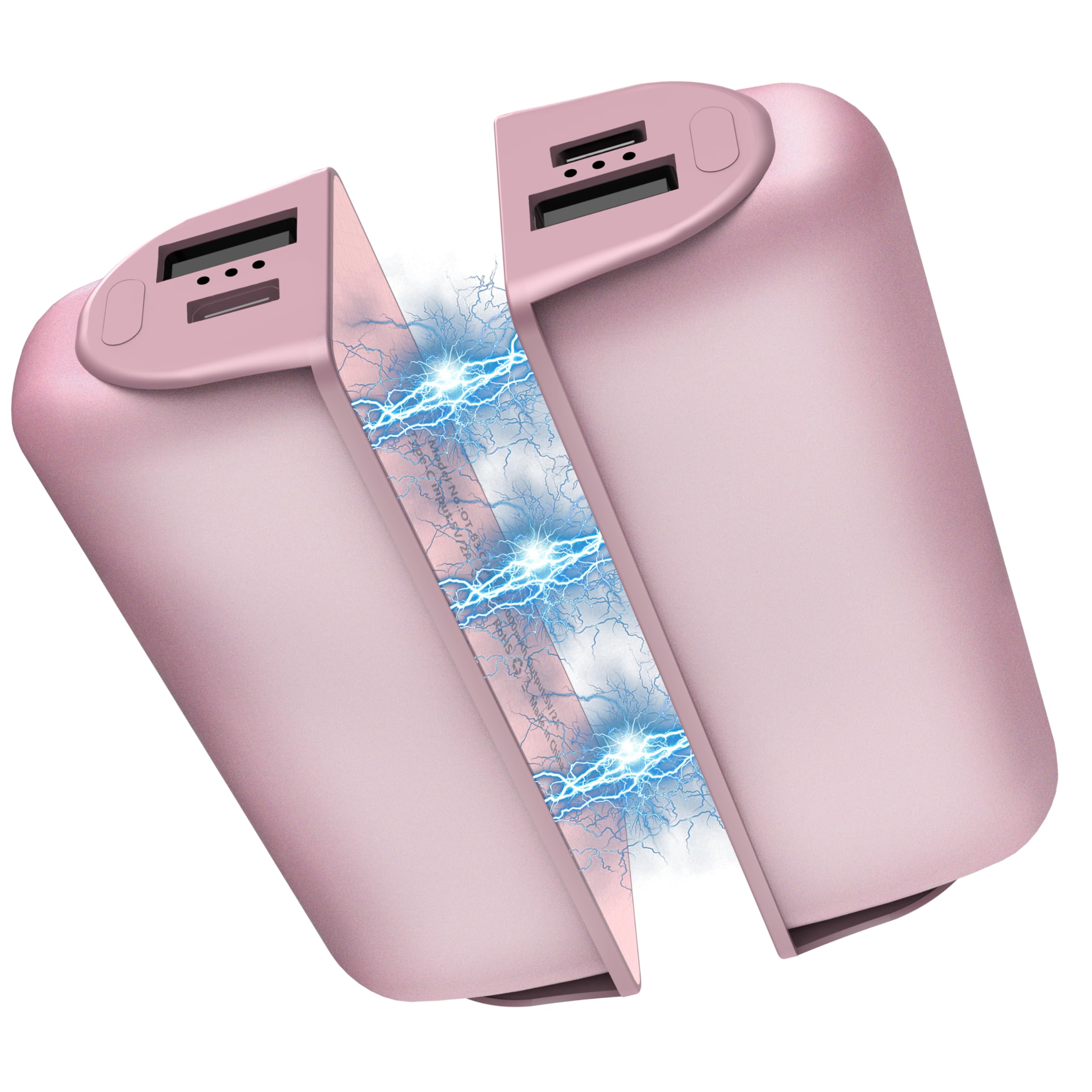 Scaldamani Ricaricabile - 10000mAh Riutilizzabile, Elettrico Portatile Power-Bank Per l'inverno all'aperto