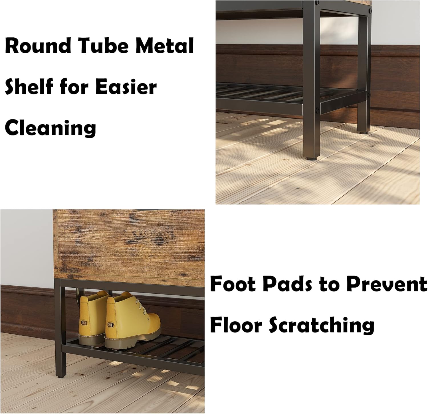 Buy IRONCK Storage Bench, Entryway Shoe Bench with Flip Top Storage