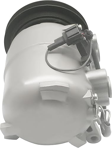 Miniatura 3 de RYC Compresor de aire acondicionado automotriz FG455 (se adapta a Nissan Frontier 2.4L 1998, 1999, 2000, 2001, 2002, 2003, 2004; compatible con