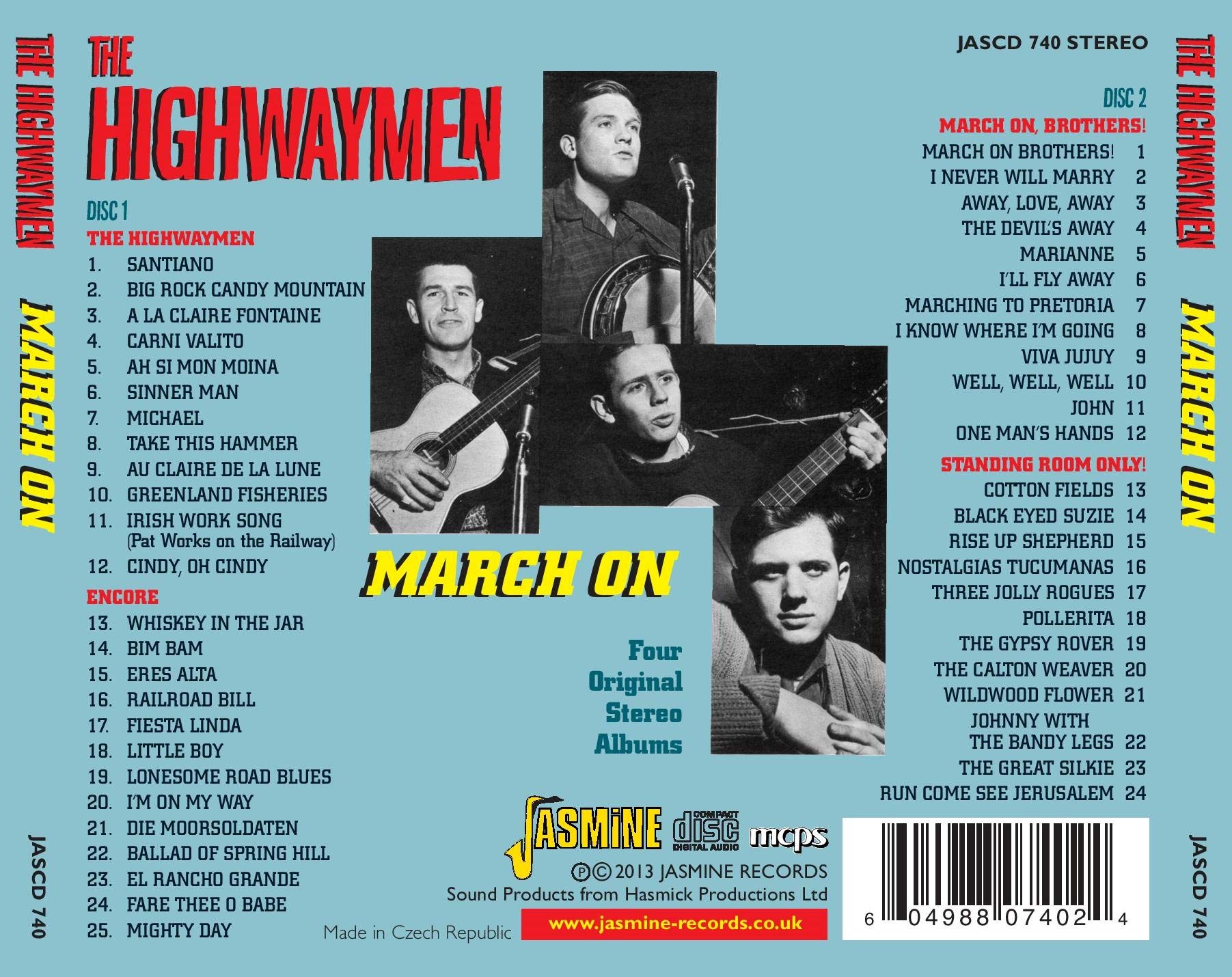 March On:four Original Stereo Albums