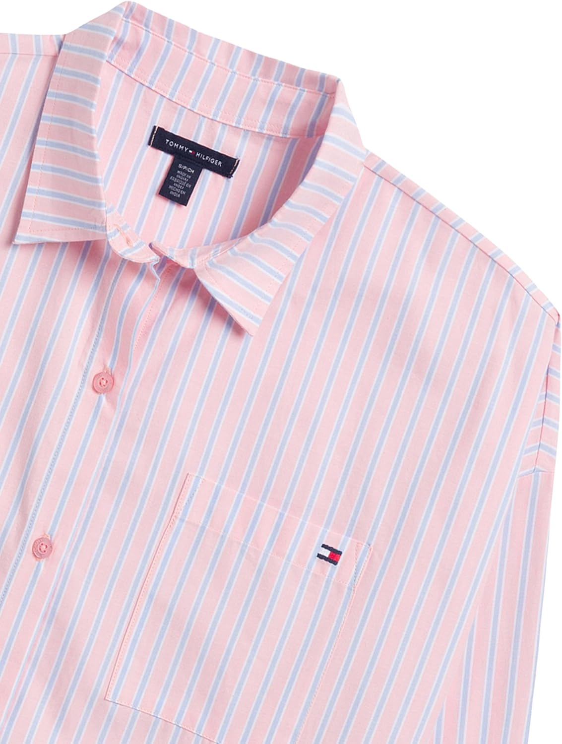 Tommy Hilfiger womens Longsleeve Boyfriend Fit Sleepshirt - Image 7