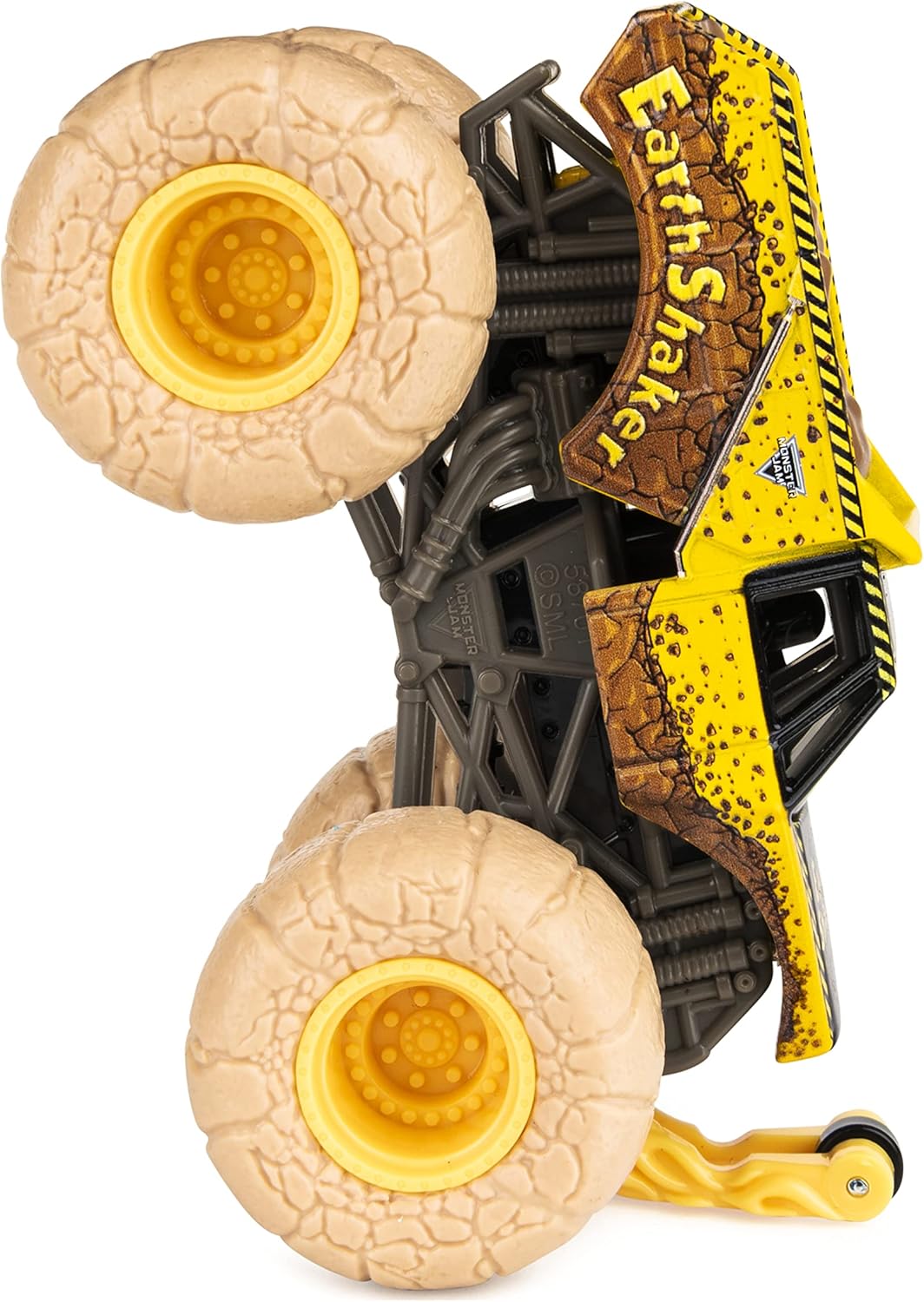 Monster Jam, Official Earth Shaker Monster Truck, Die-Cast Vehicle, Elementals Trucks Series, 1:64 Scale