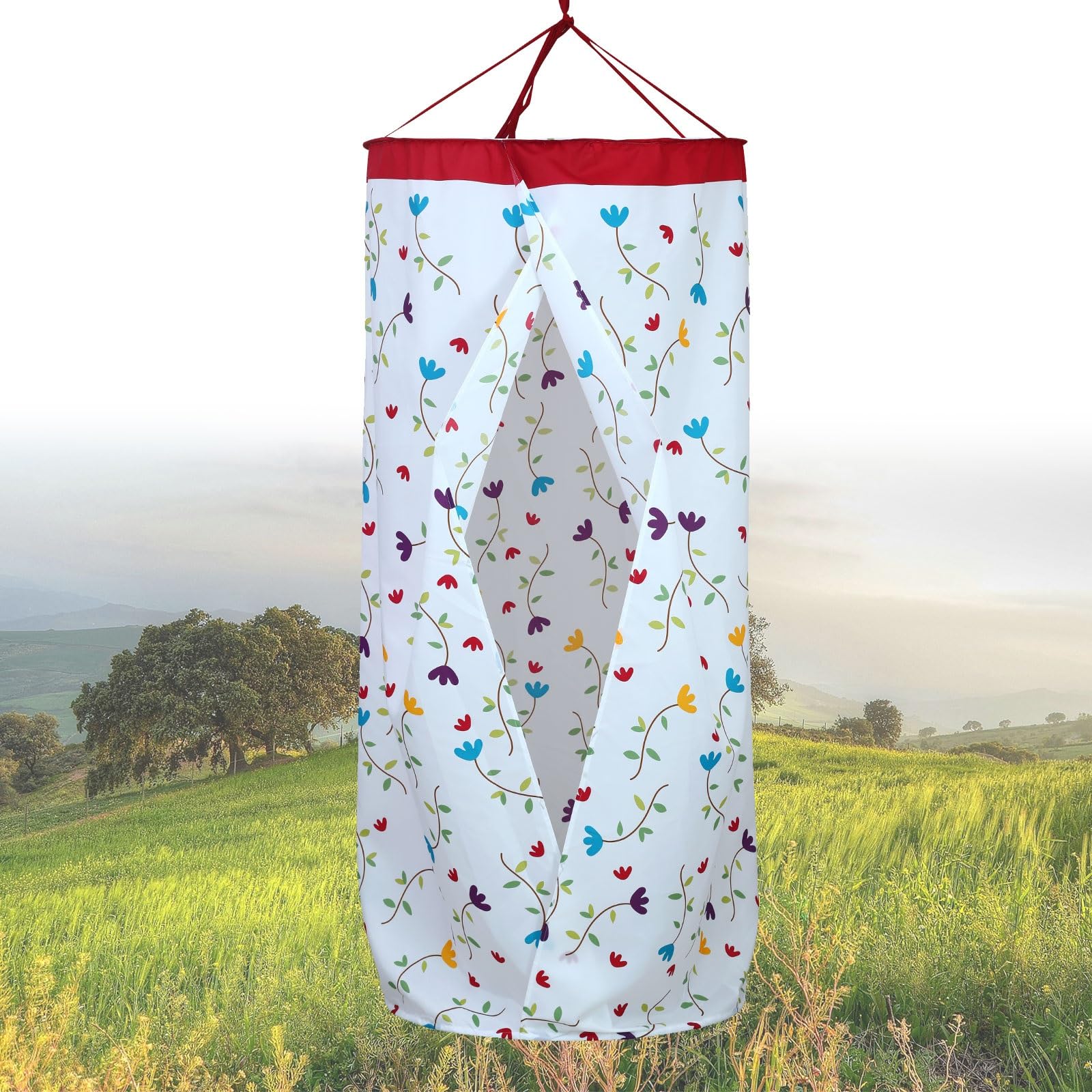 Tenda Spogliatoio Portatile Pop-Up – Impermeabile 80x200 Cm Per Campeggio, Spiaggia E Doccia, Con Laccio Per Appendere E Sacchetto