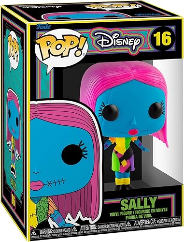Funko Disney: La pesadilla antes de Navidad - Sally (luz negra)