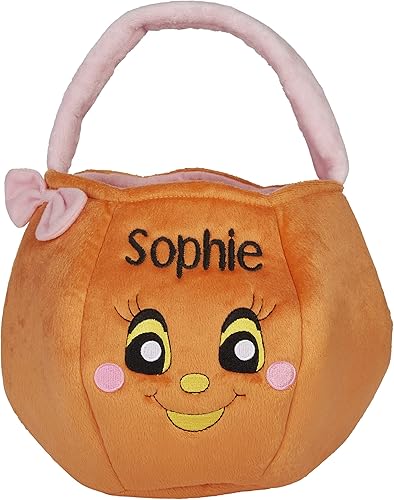 Miniatura 2 de Personalization Universe Bolsa de peluche bordada de Miss Pumpkin