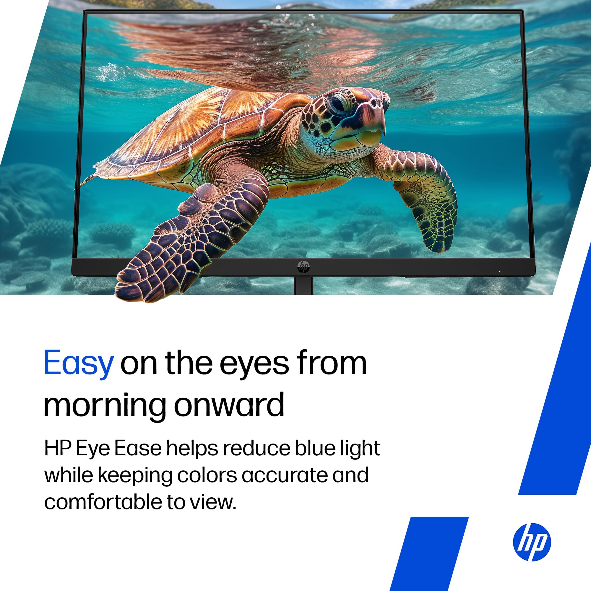 HP Series 3 Pro 23.8 inch(60.5cm) FHD Monitor, Energy Star Certified, VESA mountable, 3-Sided Borderless,IPS, 100Hz, LCD, Anti-Glare, 5ms Response time, Flicker-Free, 1 HDMI 1.4, Black, 3.77kg, 324pf — Amazon image 5