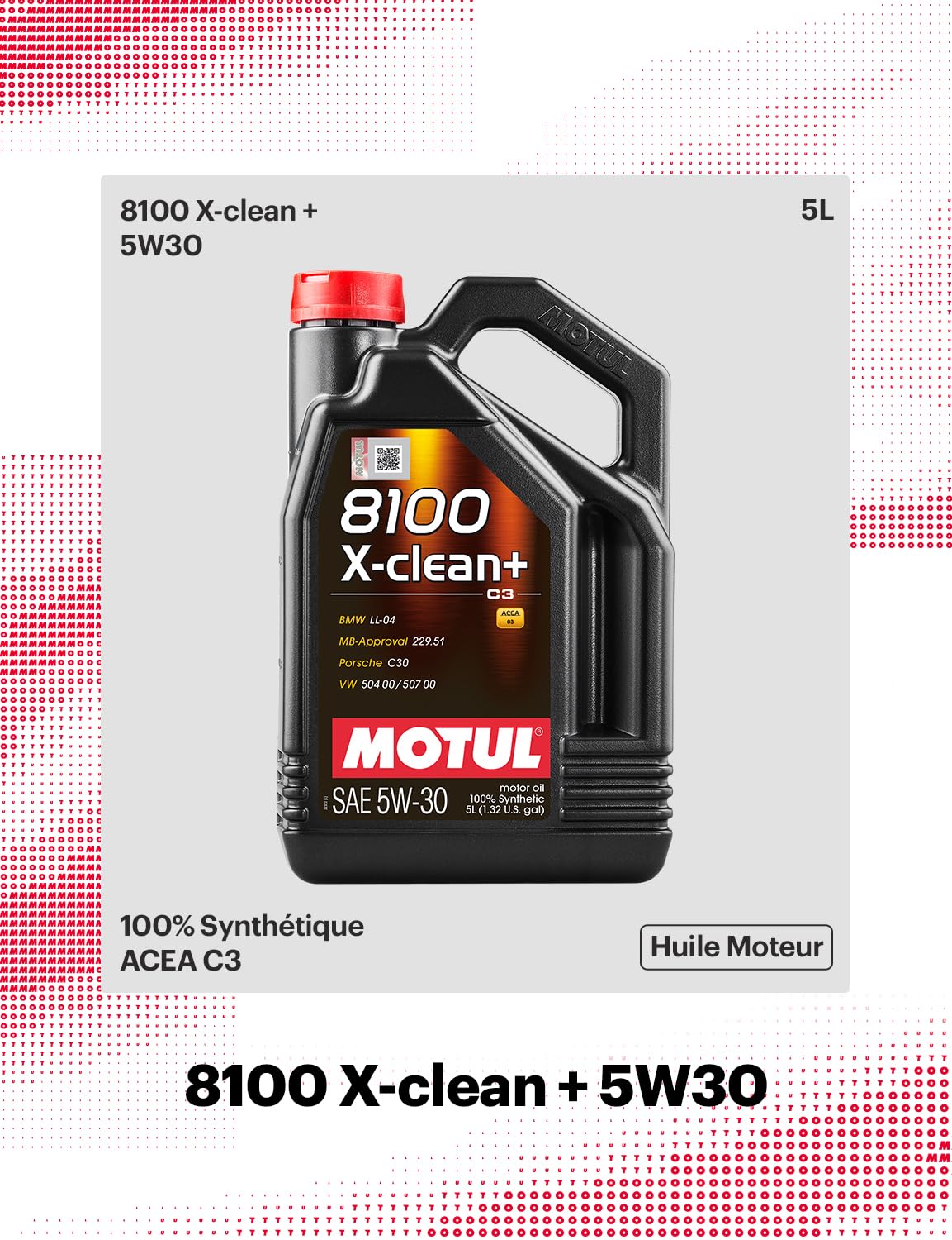モチュールオイル 5L Amazon | モチュール(Motul) 8100 X-clean+ 5W30 5L 100%化学合成
