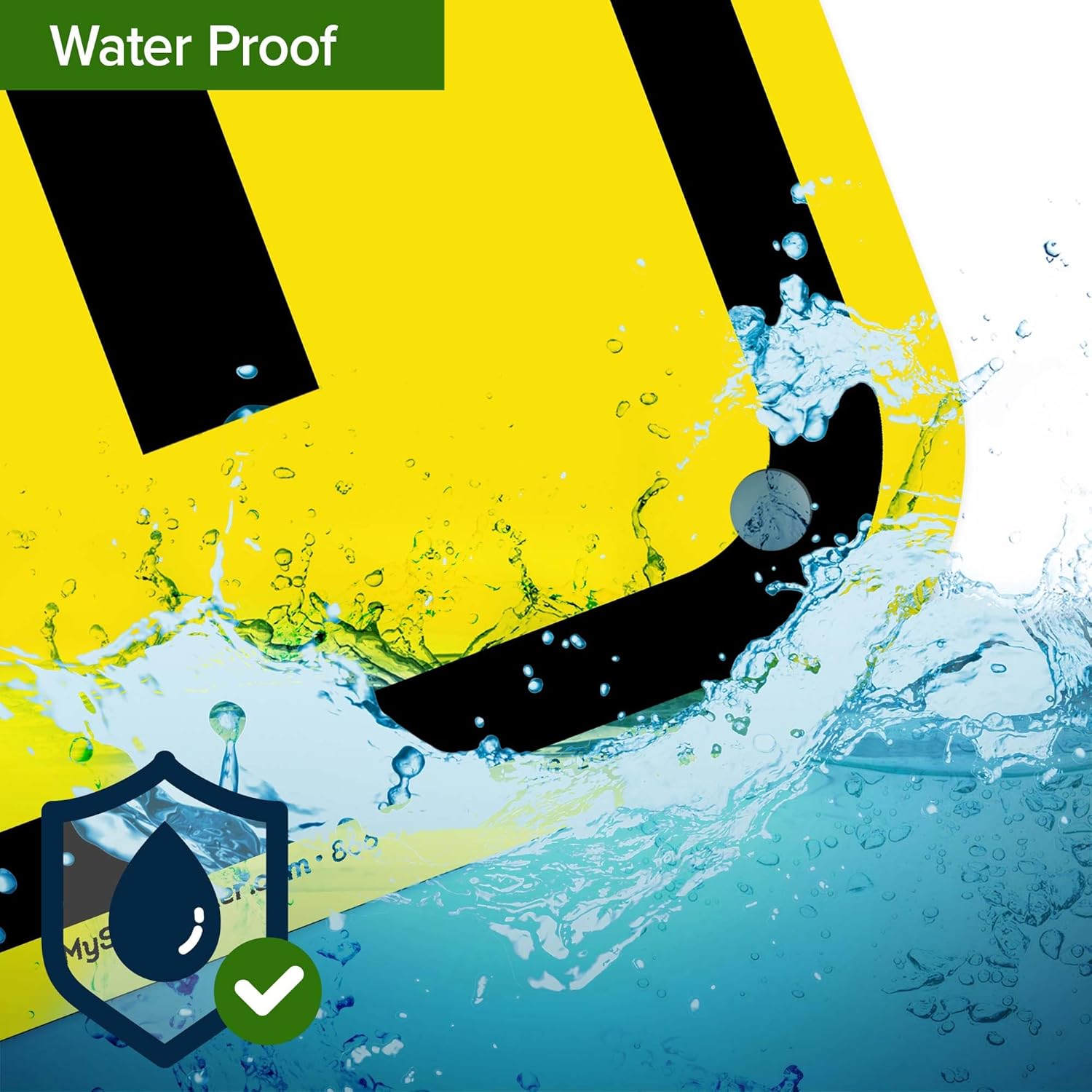 Slow Down Speed Limit 15 Mph Sign, 24x30 Inches, 55 mil thick HDPS (high density polystyrene), Made in USA by My Sign Center