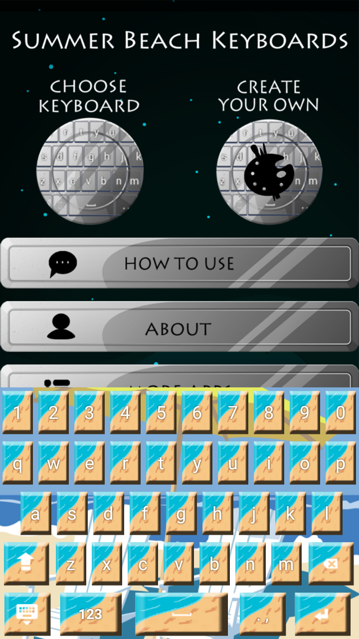 Summer Beach Keyboards - App on Amazon Appstore