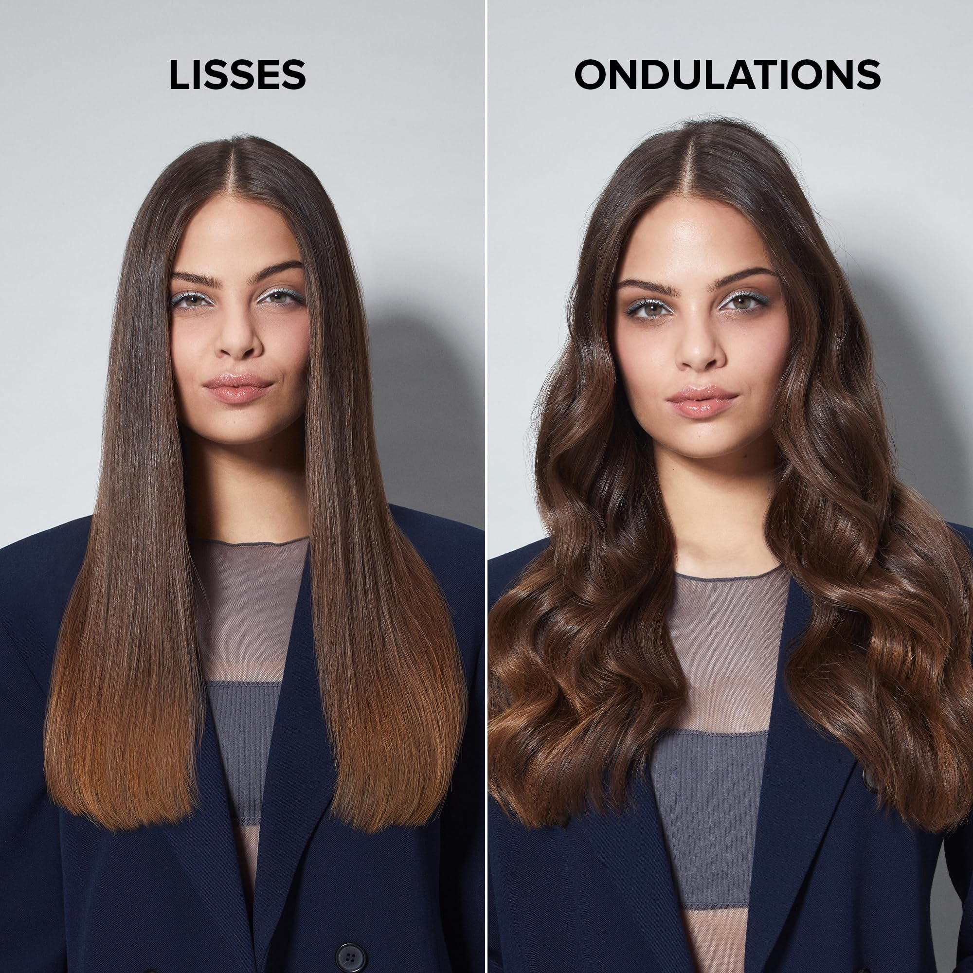 Bellissima Fer à Lisser Steam Elixir Deluxe - Fer à Vapeur Professionnel Pour Rendu Lisse ou Ondulé - Lisseur Vapeur Avec Plaques en Céramique et Kératine Cheveux Protégés, Doux et Lumineux