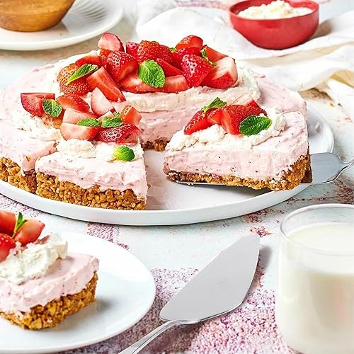 Miniatura 6 de Juego de 5 piezas de servidor para tartas, cortador de tartas de acero inoxidable, espátula de pizza, cortador triangular para tartas, utensilios de