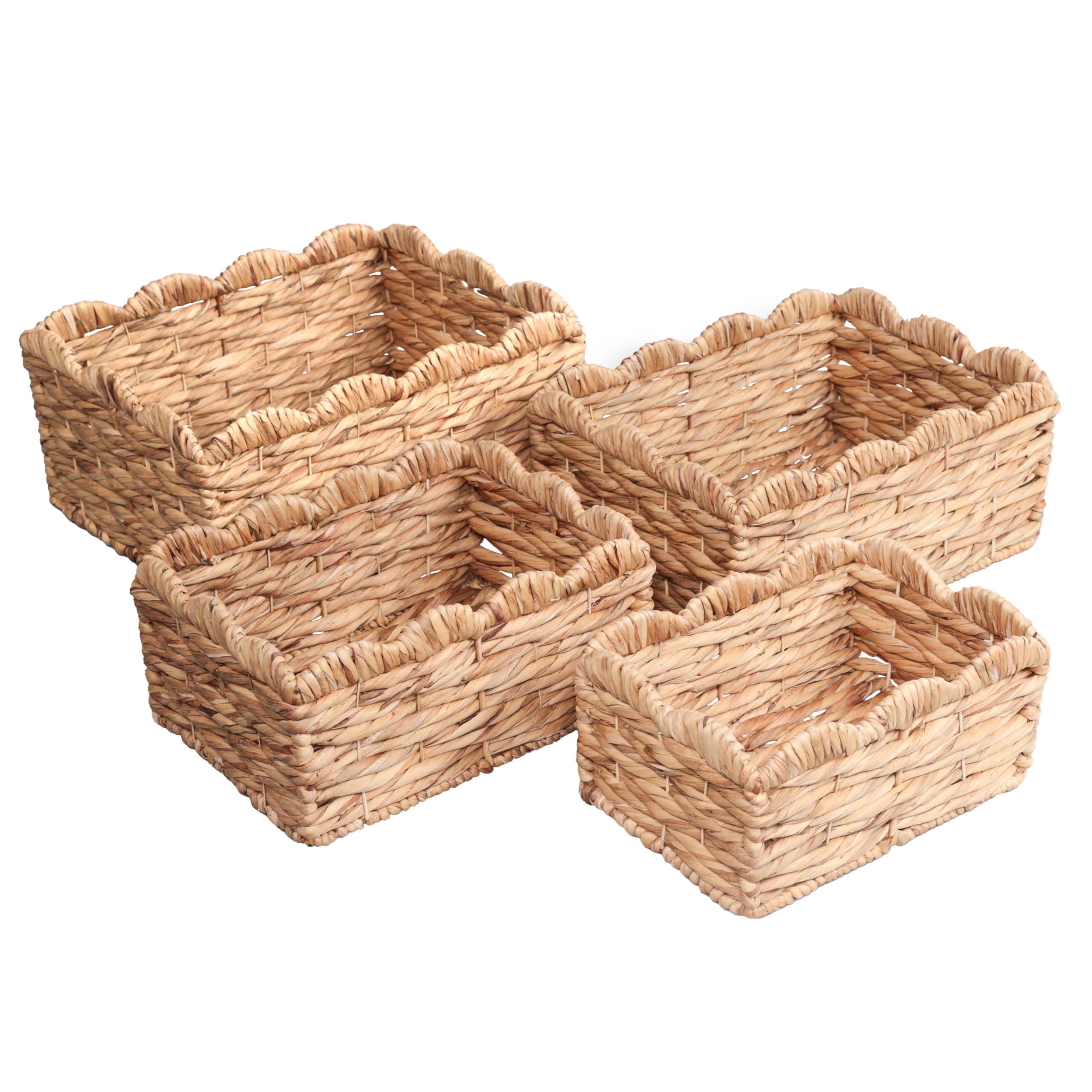 Panier de rangement en jonc de mer pour organiser la maison et éliminer le désordre
