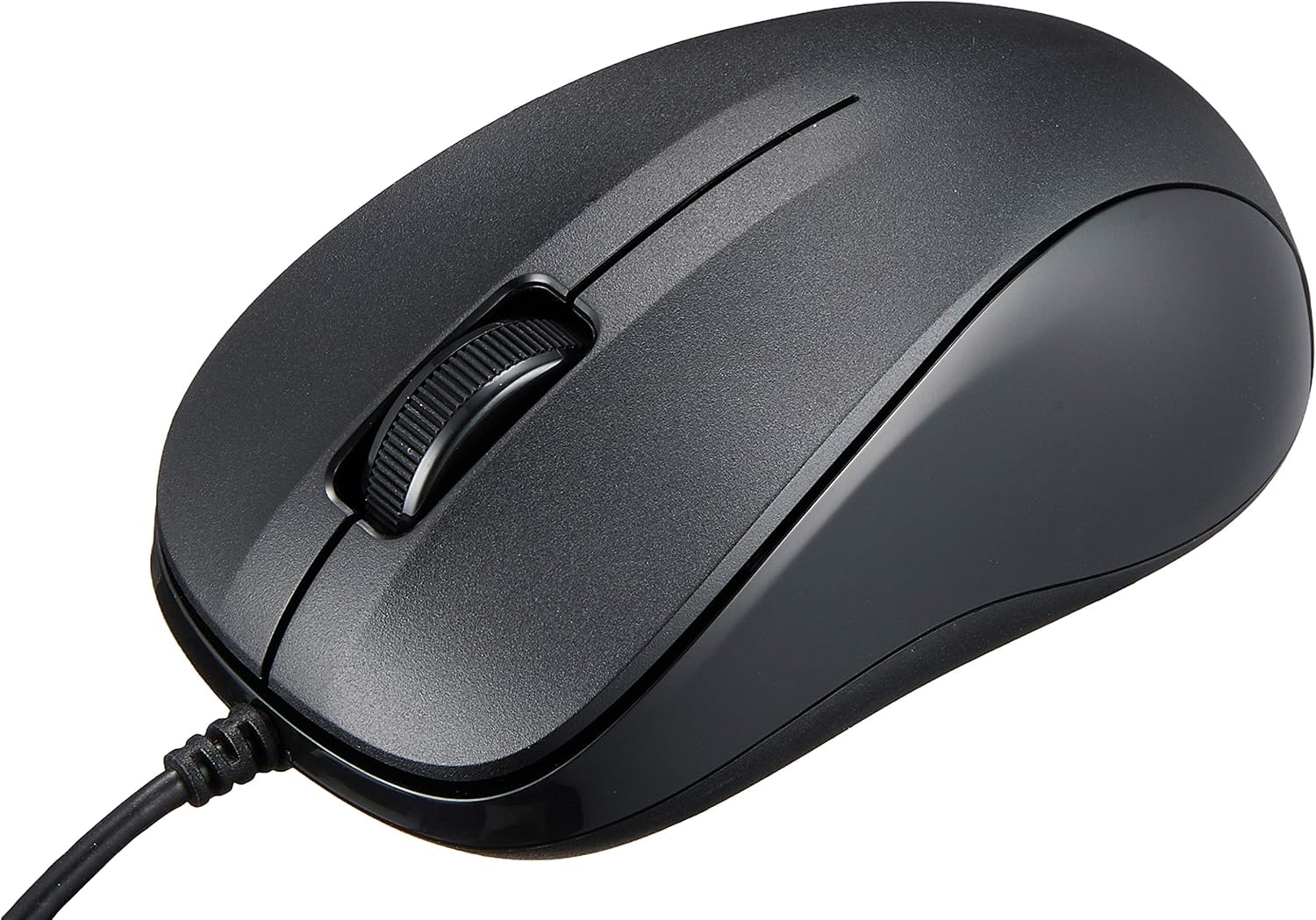 erekomu Click Optical Mouse/USB/3 Buttons/Black/ROHS Directive Compliant