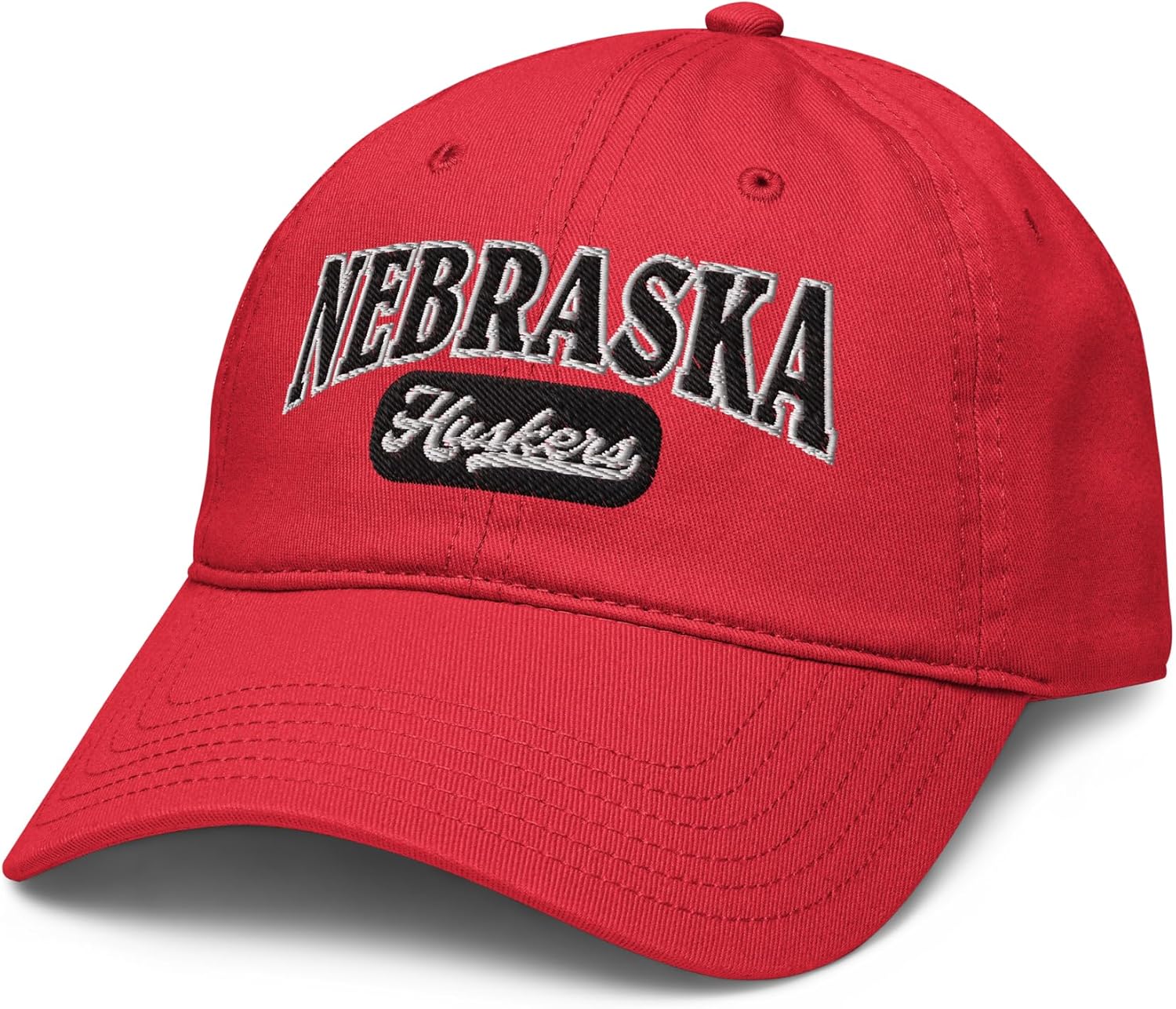 Nebraska Cornhuskers Boast Red Officially Licensed Adjustable Baseball Hat