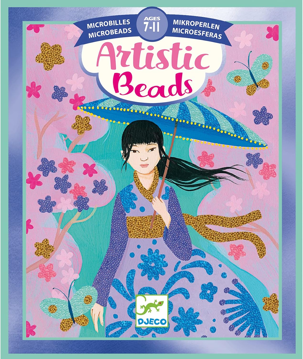 DJECO Artistic Beads Craft Kit - Around The World