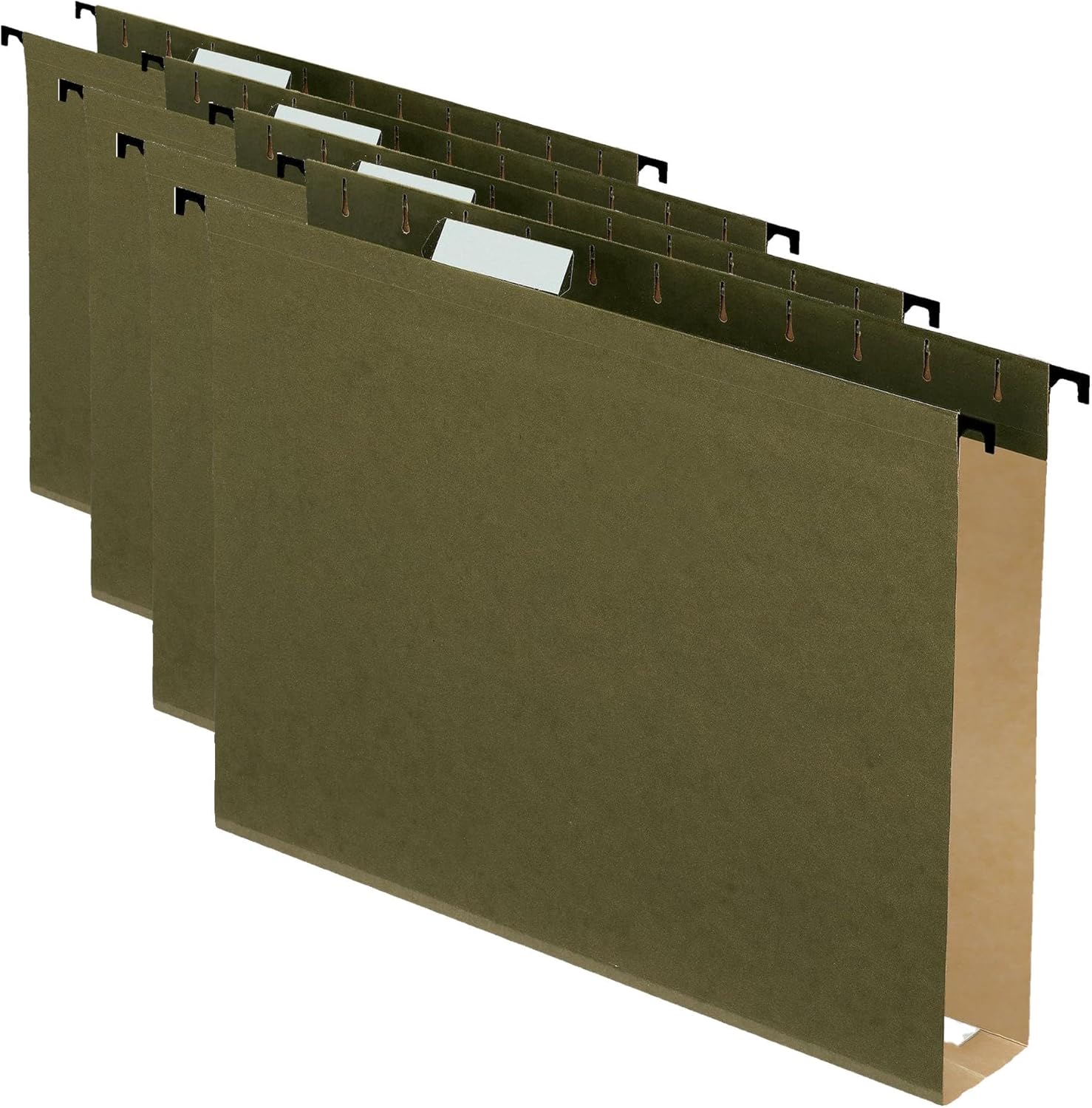 Pendaflex SureHook Reinforced Extra Capacity Hanging Folders, Legal Size, Standard Green, 1/5 Cut, 20/BX (6153x2)