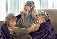 Vista 17 de Utopia Bedding - Manta de vellón de lujo, mullida, antiestática; manta de suave microfibra de 8.8 oz/yd² (300 g/m²) para cama; tamaño individual