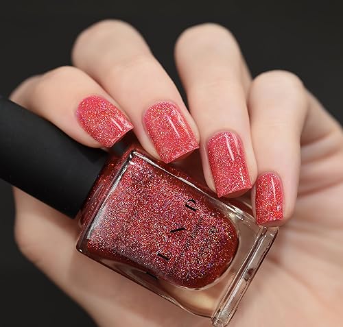 Miniatura 1686 de ILNP Madison Ave Esmalte de uñas holográfico metálico rosa antiguo