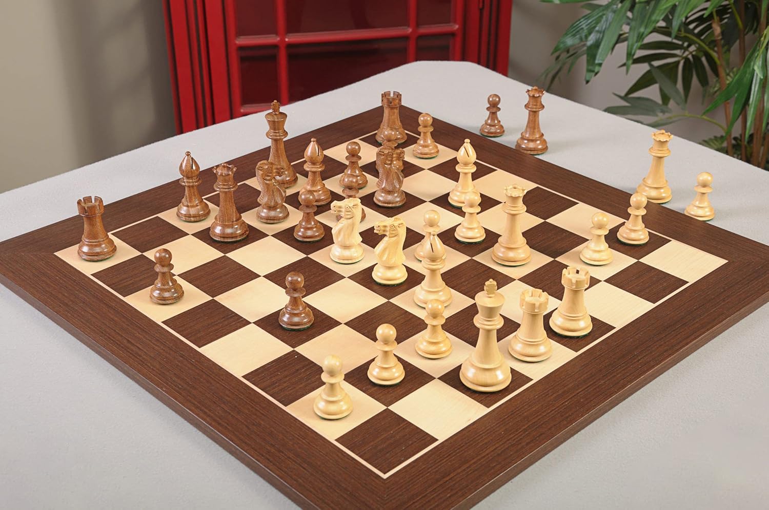 The House of Staunton - The Classic Chess Set - Pieces Only - 3.75" King - Golden Rosewood