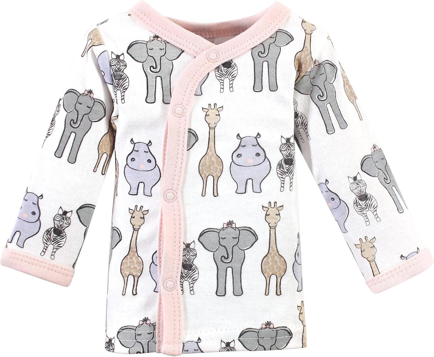 Hudson Baby Unisex Baby Preemie Layette Set 4-Piece, Moose, Preemie: Clothing, Shoes & Jewelry