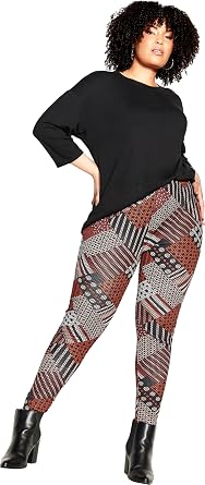 Zim and Zoe Womens Geo Pant