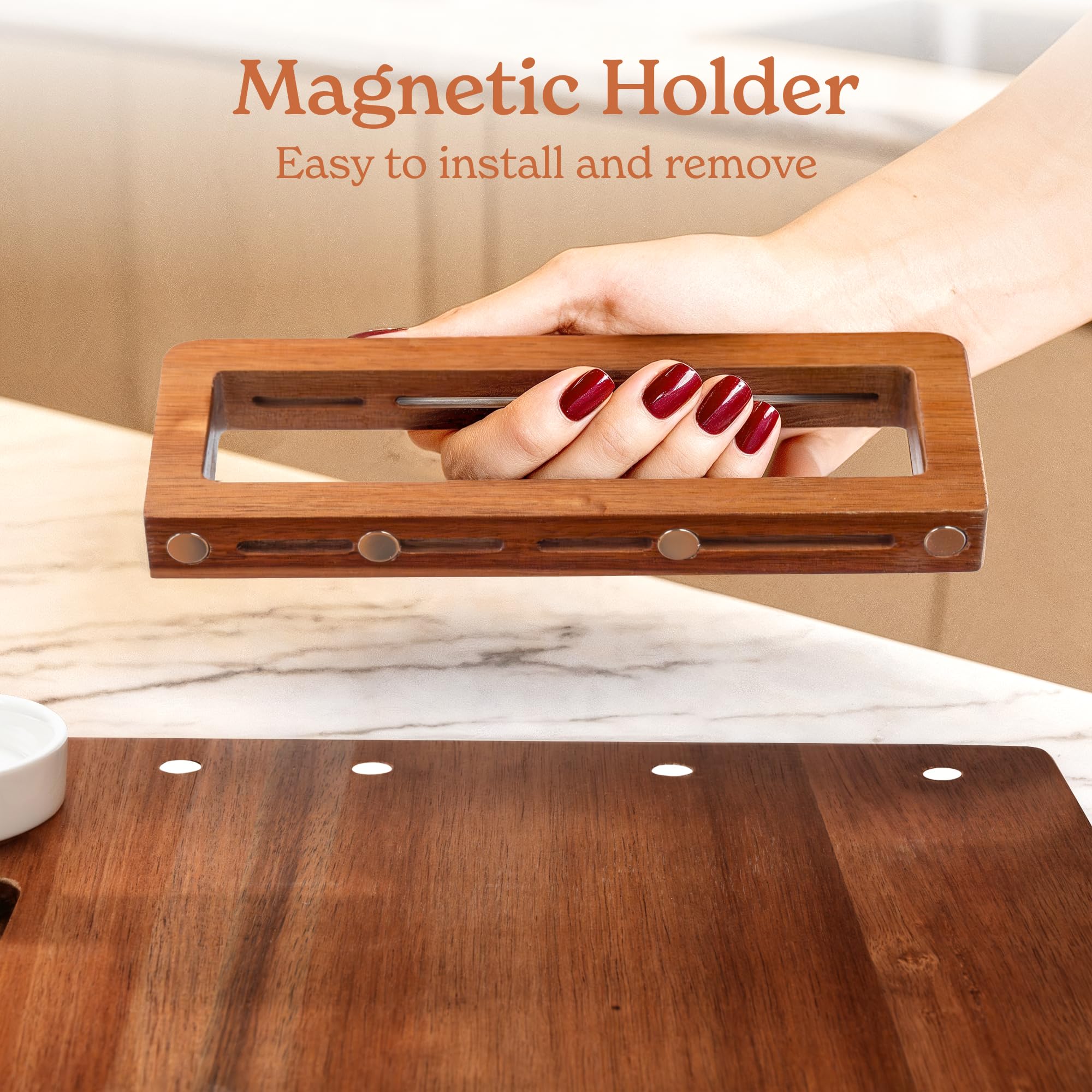 Amazon.com | SMIRLY Charcuterie Boards Set - Large Acacia Cheese  display picture 1