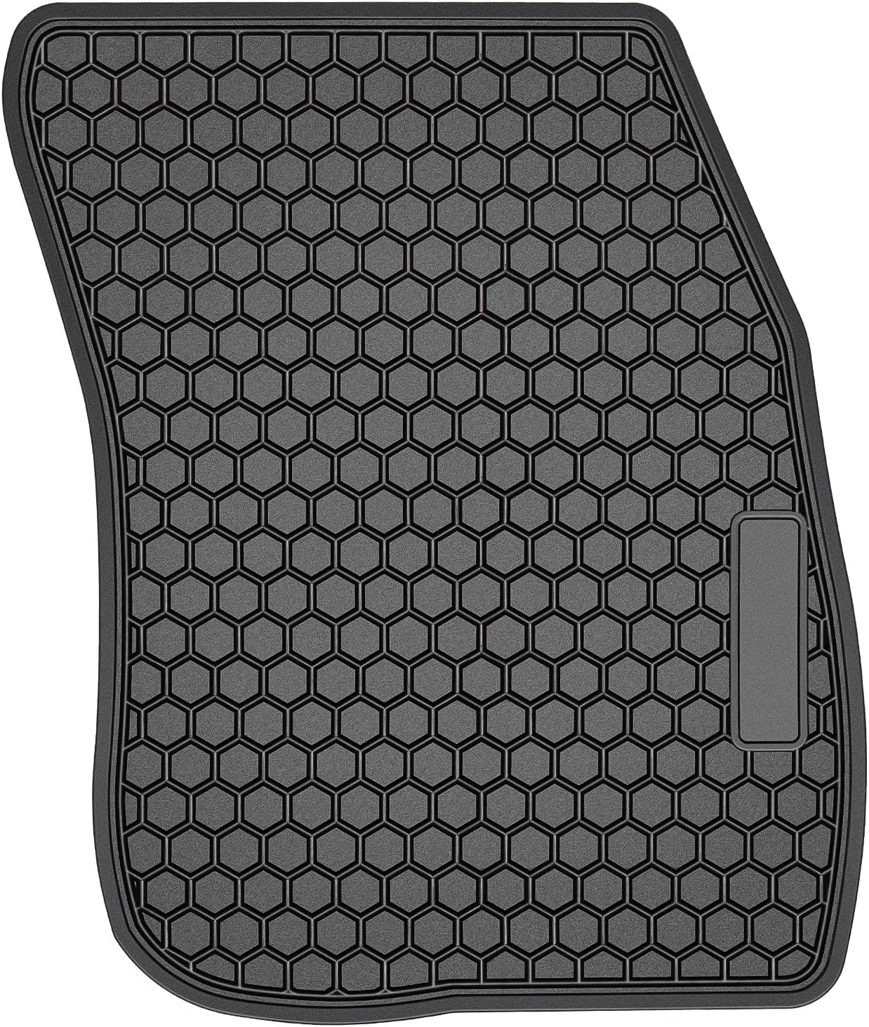 Floor Mat for Ford Fusion 2013 2014 2015 2016 2017 2018 2019 2020 Heavy Duty Rubber Front+Rear Car Liner Carpet All Weather Custom Fit Waterproof Odorless (Black 3PCS)