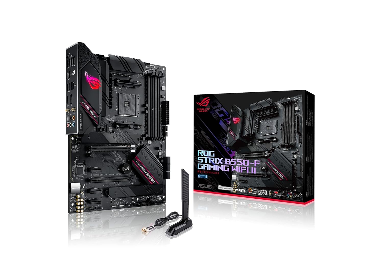 Amazon.in Buy Asus B550 ROG Strix B550F Gaming WiFi II AMD AM4 (3rd