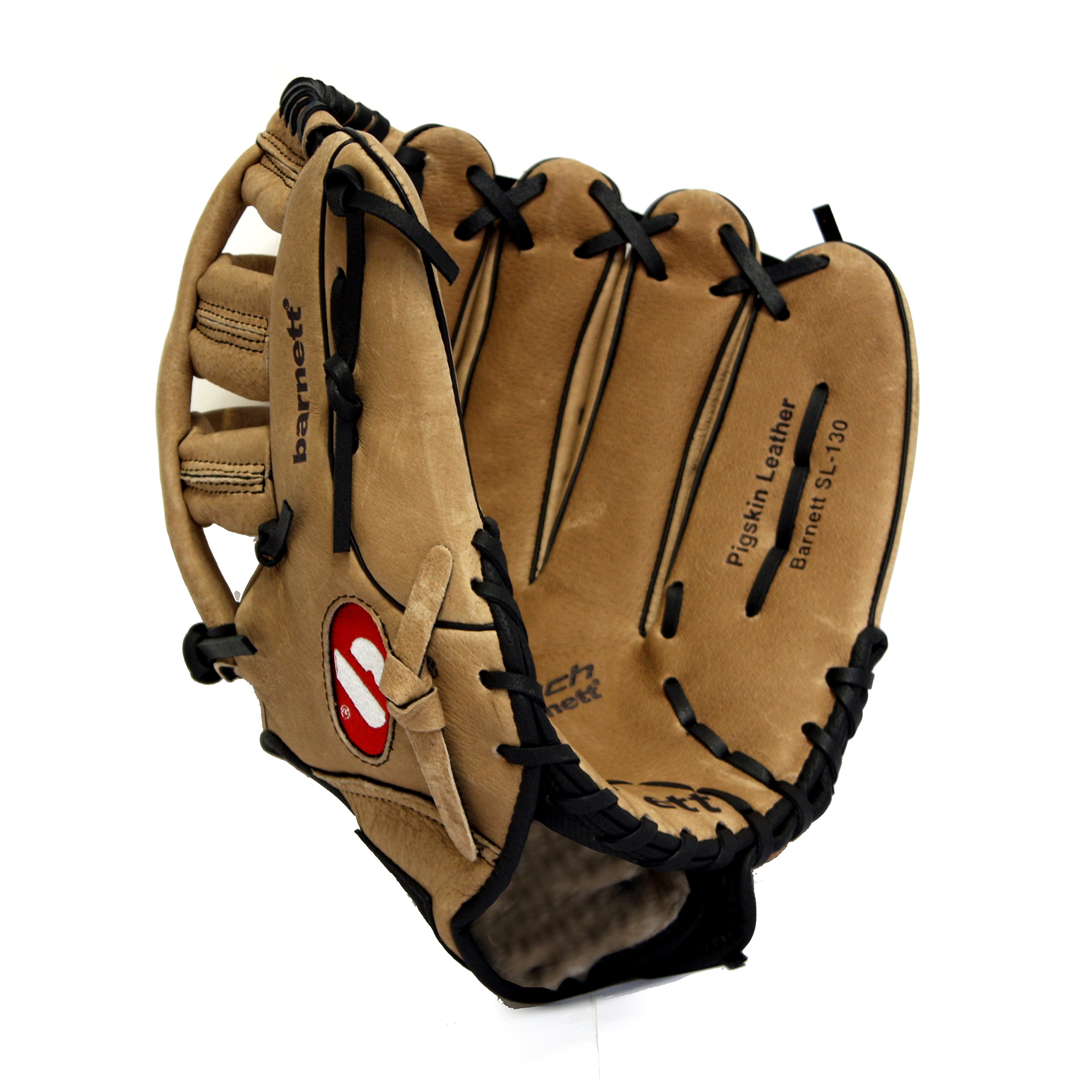 BARNETT SL-130 REG Gant de Baseball Cuir Pigskin Leather, Marron