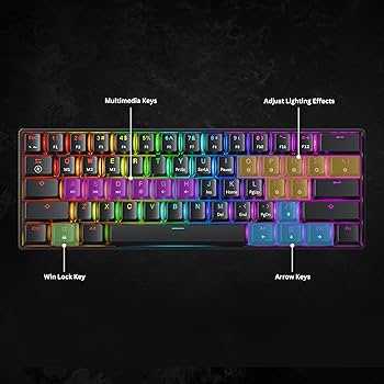 Keyball61　MAC/WIN対応　ブラック Keychron Q5 QMK カスタム メカニカル キーボード（US ANSI 配列