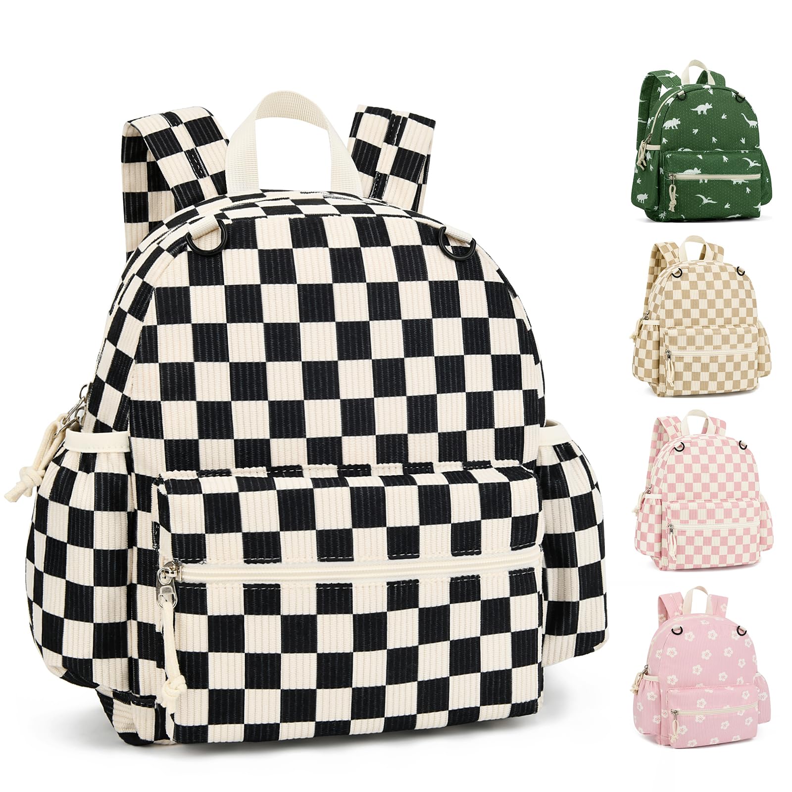 Corduroy Toddler Backpack for Boys &amp; Girls, Kids Backpacks