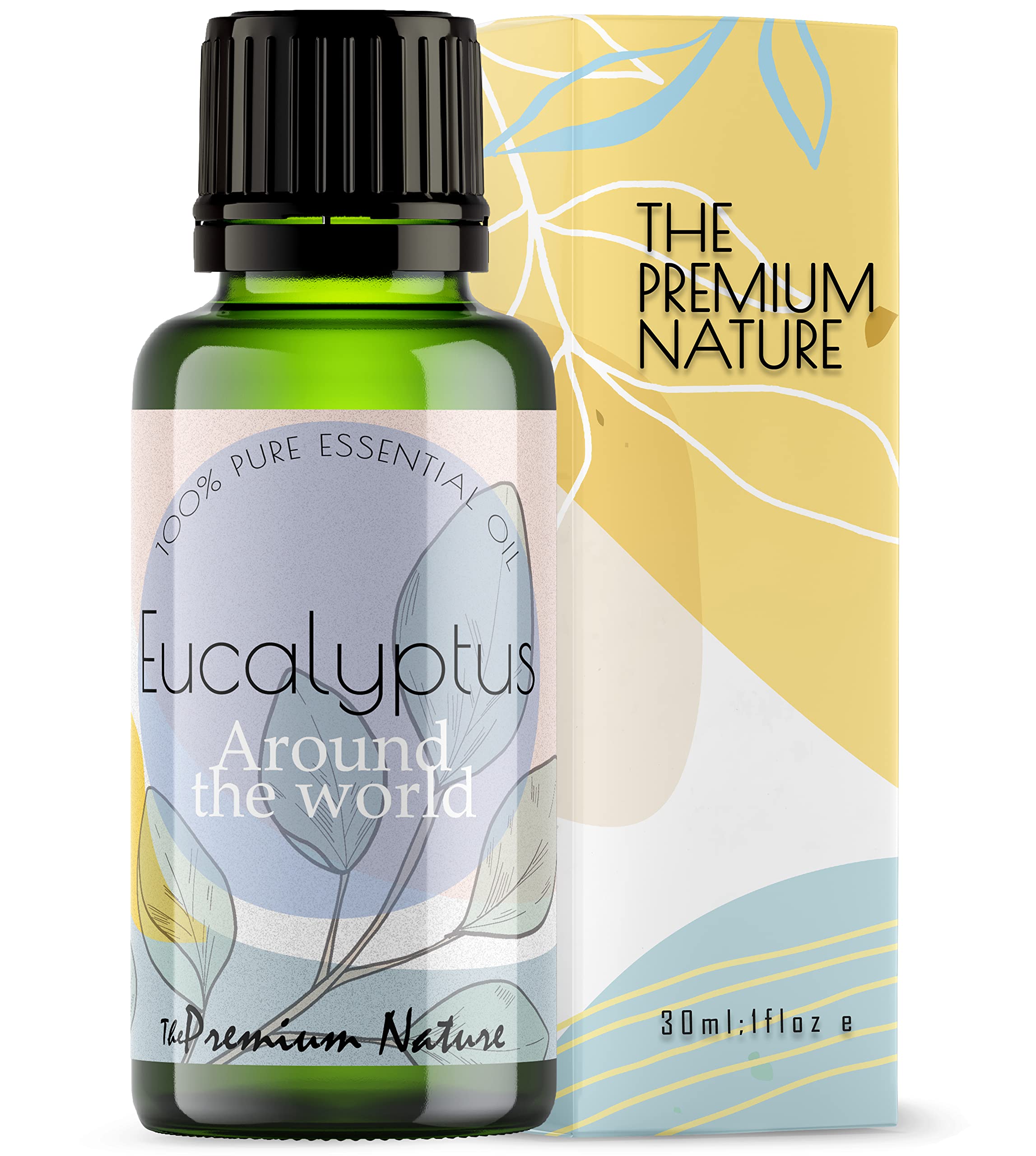 The Premium Nature Eucalyptus Essential Oil Body Booster for Easy Breathing & Stress Relief, 30ml 100% Pure Natural Therapeutic Grade Aromatherapy Eucalyptus Oil Essential Oils for Diffuser & Humidifier (B08CXXDMP4) Amazon Price History, Amazon Price Tracker